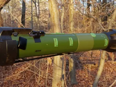 NLAW - Next generation Light Anti-tank Weapon 3D model