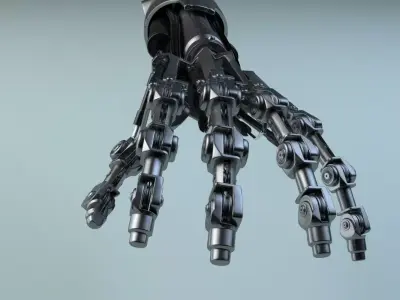 terminator t-800 Arm 3D model