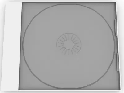 CD Case 3D model