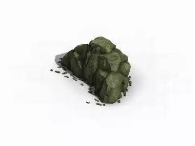 Heyang outskirts - Tu Shan Stone 02 3D model