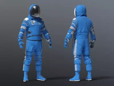 SPACESUIT Boeing Starliner 3D model