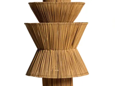 bamboo lamp 31 3D model