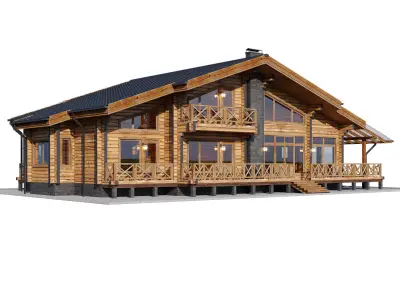 Country house 3D model