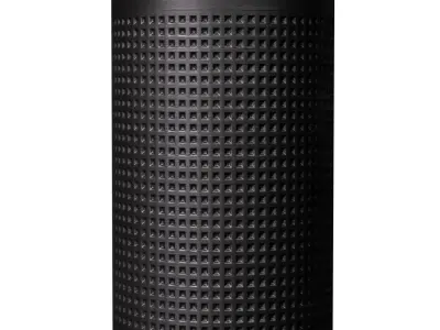 Juliette Modern Fluted Nightstand Art Deco Table Lamp Modern  3D model