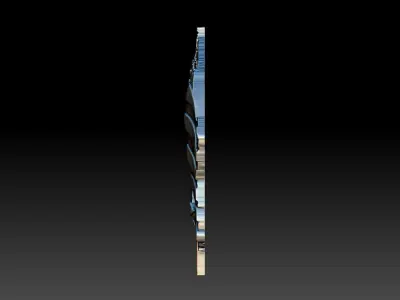 Flag USA 3D print model