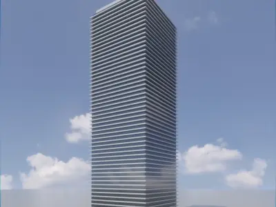 Parametric Building 1a3 3D model