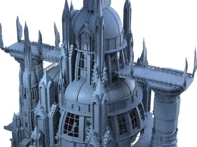 Desert Conjuror Tower Bridge 5 3D model