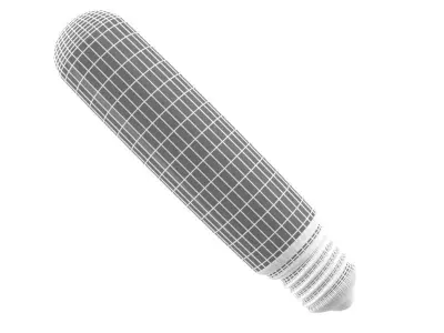 filament led light bulb 3D model