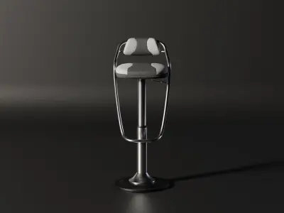 Sci Fi Stool 1 3D model
