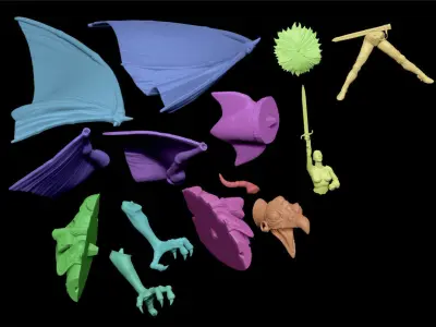 Heavy Metal Taarna  3D print model