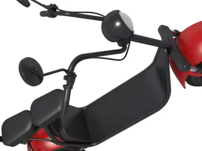 Electric City Scooter 3D model