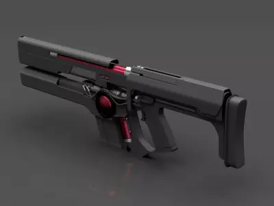 Omolon weapon 3D model