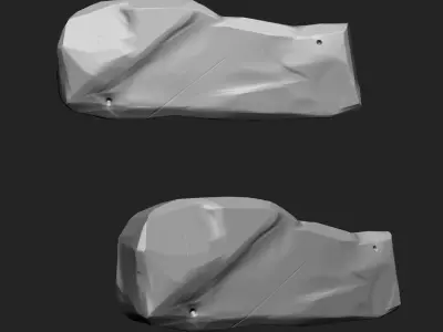 Stylized Stone IMM Brushes 30 in one Vol 3 3D model