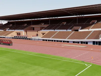 Olympic Stadium Amsterdam - Netherlands 3D model