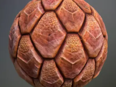 Material Skin Alien 15 Seamless PBR Texture Texture