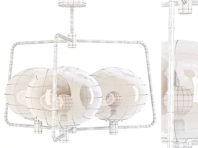 Ulivi Salotti Globo - Chandelier 3D model