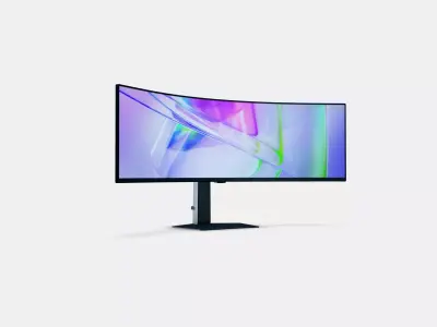 49 Inch ViewFinity S9 S95UC DQHD 120Hz High-resolution Monitor  3D model