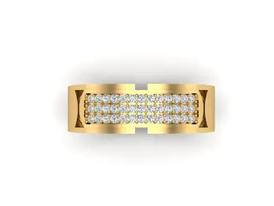 Jewelry ring 337 3D print model