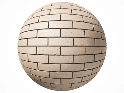 Classic white brick wall texture Texture