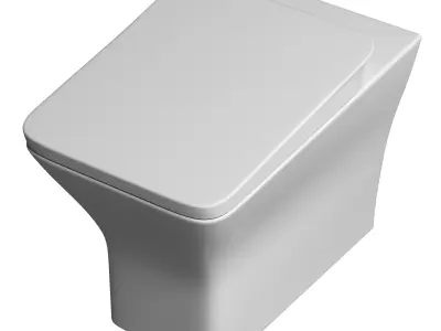 Floor Mount EWC toilet 3D model Modeled in 3ds max 3D model