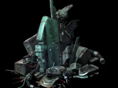 Body wreck 22 3D model