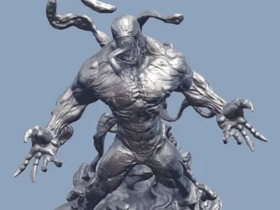 Venom Sculpt 3D print model