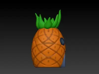 Sponge bob house 3D print model