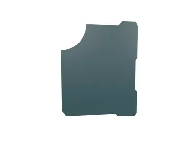 UHD High tech Graphical Interface v11 005 Low-poly 3D model