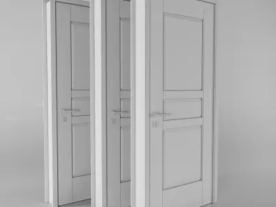 Interior Door Collection 002 3D model