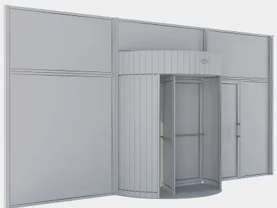 Revolving door  3D model