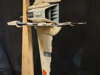 Starwars B-Wing  3D print model
