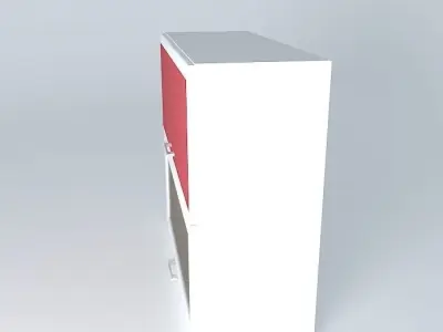 Cabinets cabinet with door Free 3D model