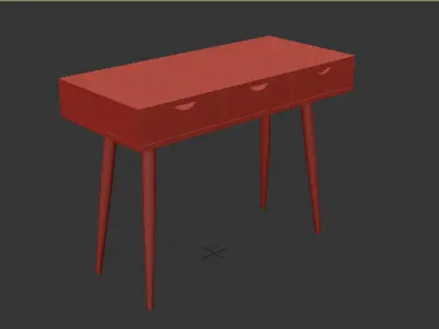 Desk PLOVSVAD 3D model