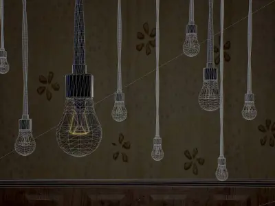 Light Bulb Free low-poly 3D model