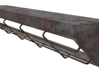 Wall Light 2 Lowpoly  Low-poly 3D model