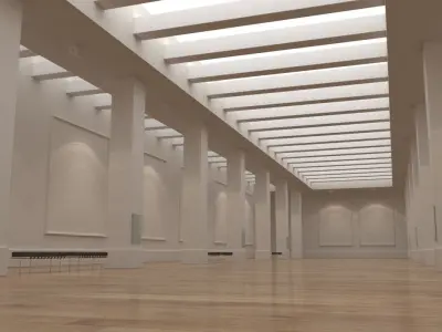 Art Gallery 3D model