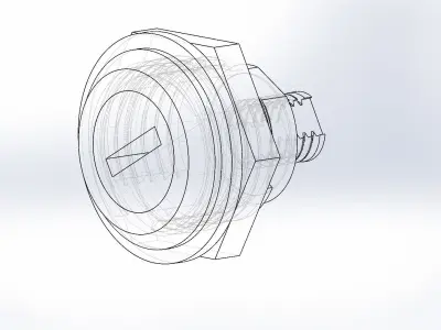 Door Lock Free 3D model