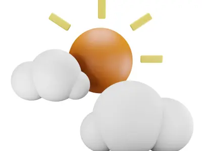 Ecology Earth Day Icon Pack 3D Model Low-poly 3D model