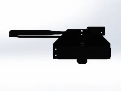 Mola Aerea MA200 - Aerial Spring MA200 3D model