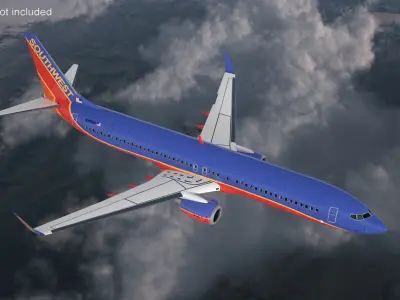 Southwest Airlines Boeing 737-900 with Interior 