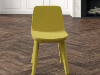 Neat Dining Chair 3D model