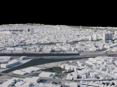 Antwerp - Belgium 3D model