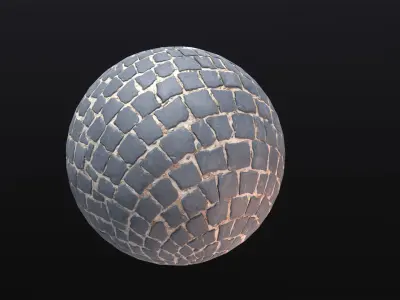 Paving stone 10 Photogrammetry based Environment  Texture
