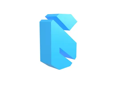 Sci-Fi Number 6 v1 008 Low-poly 3D model