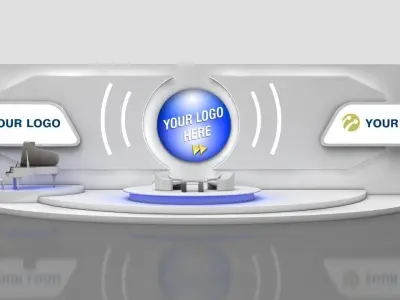 Event Stage 3D model