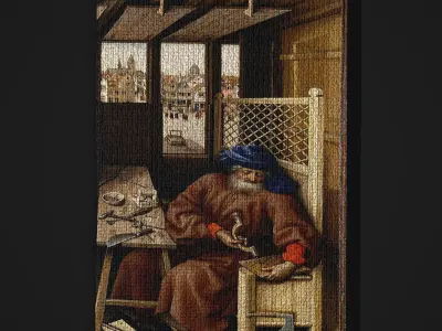 Robert Campin Merode Alter Piece 3D Model Pack