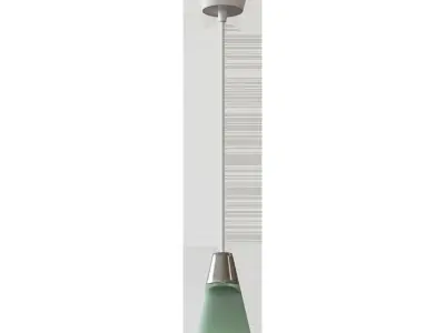RESTAD RESTAD Pendant lamp cone  green 3D model