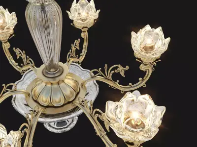 Classic Chandelier 3D model