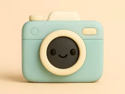 Tiny Camera Icon 3D print model