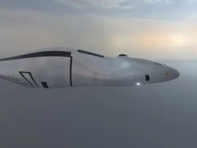 Explorer Spaceship 3D model